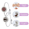 316 Surgical Stainless Steel & Alloy Rhinestone Diffuser Locket Slider Bracelets BJEW-HS0001-14-4