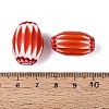 Handmade Millefiori Glass Barrel Beads LS-LA-N002-15F-4