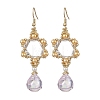 GLass Dangle Earrings EJEW-MZ00255-03-1