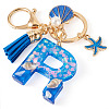 Star Resin & Shell Keychains KEYC-TAC00087-01R-2