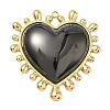 Two-tone 304 Stainless Steel Big Pendants X-STAS-G371-19EB-1