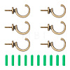 Spritewelry 16Pcs 2 Style Zinc Alloy Hook Hanger FIND-SW0001-04AB-7