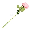 Cloth Imitation Rose AJEW-H124-A08-3