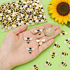 100Pcs Alloy Rhinestone Pendants FIND-PH0038-28-3