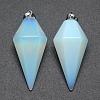 Opalite Pointed Pendants KK-E757-F-21P-1