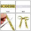 5Rolls 5 Styles Polyester Grosgrain Ribbon OCOR-CA0001-39-4