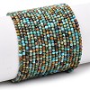 Natural Turquoise Beads Strands X-G-K366-G01-2mm-2