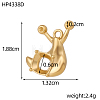 304 Stainless Steel Pendants SA-OY001-55G-2