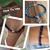 DIY Gemstone Bracelet Making Kit DIY-SC0022-56-5