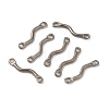 Non-Tarnish 304 Stainless Steel Links Connector Charms STAS-Q323-12P-1