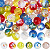 96Pcs 6 Colors AB Color Plated Glass Beads EGLA-PA0001-41-1