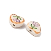 Handmade Porcelain Beads PORC-D011-01B-2