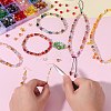 2 Bags Imitation Artificial Crystal Glass Beads GLAA-SZ0001-95C-08-5