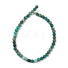 Dyed Natural Regalite/Imperial Jasper/Sea Sediment Jasper Beads Strands G-B124-C04-07-3