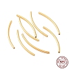 925 Sterling Silver Tube Beads STER-D035-12G-02-4