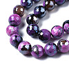 Natural Fire Crackle Agate Beads Strands G-Q998-013D-3