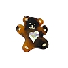 Bear with Heart Acrylic Brooches PW-WGADFEC-01-1