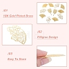 Brass Big Pendants KKC-TA0001-08-8