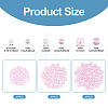 105Pcs 3 Styles Electroplate Opaque Solid Color Glass Beads Strands GLAA-TA0004-40B-4