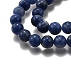 Natural Sodalite Beads Strands G-E110-4mm-3-4