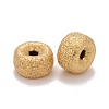 Brass Textured Beads KK-M229-75G-2