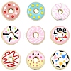 9Pcs 9 Styles Handmade Porcelain Enamel Beads PORC-YW0001-83-1