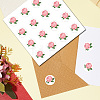 8 Sheets Plastic Waterproof Self-Adhesive Picture Stickers DIY-WH0428-075-4