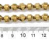 Electroplated Synthetic Non-magnetic Hematite Beads Strands G-I364-L01-03-4