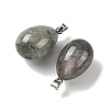 Natural Labradorite Pendants GG-K002-08A-01-2