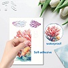 8 Sheets 8 Styles PVC Waterproof Wall Stickers DIY-WH0345-099-3