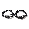 Natural Natural Obsidian Multi-strand Bracelets BJEW-Q337-01J-1