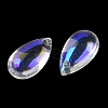 Transparent Glass Charms GLAA-U002-01D-2