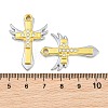 Alloy Rhinestone Pendants RB-CBA18BA-04G-3