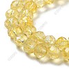 Crack Glass Beads Strands GLAA-M049-01L-2