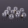 Handmade Blown Glass Globe Ball Bottles BLOW-PH0001-07-WH-3