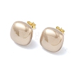 Brass & ABS Plastic Imitation Pearl Stud Earrings for Women PL-CBA760A-03B-G03-4