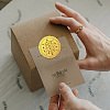 Self Adhesive Gold Foil Embossed Stickers DIY-WH0211-333-5