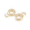 Brass Tube Bails KK-C163-10B-G-2