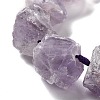 Raw Rough Natural Amethyst Beads Strands G-J388-A02-01-3