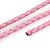 Braided Cowhide Leather Cord NWIR-N005-01D-5mm-3