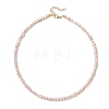 Natural Cultured Freshwater Pearl Two Sides Polished Beaded Necklaces NJEW-JN05777-4