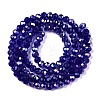 Electroplate Glass Beads Strands LS-EGLA-A044-T3mm-B06-3
