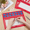 Felt Bead Design Board LS-DIY-WH0419-98A-02-3