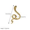 Adjustable 304 Stainless Steel Open Cuff Rings KN7083-1-2