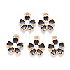 Alloy Enamel Charms X-ENAM-N054-028D-1