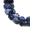 Natural Sodalite Beads Strands G-O201B-112G-3