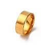 201 Stainless Steel Wide Band Finger Rings RJEW-K252-02F-G-4