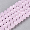 Glass Beads Strands EGLA-A044-J4mm-D02-1