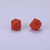 Hexagonal Silicone Focal Beads LS-SI-JX0020A-81-1