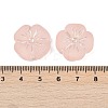 Frosted Transparent Acrylic Beads X1-OACR-P029-19B-02-4